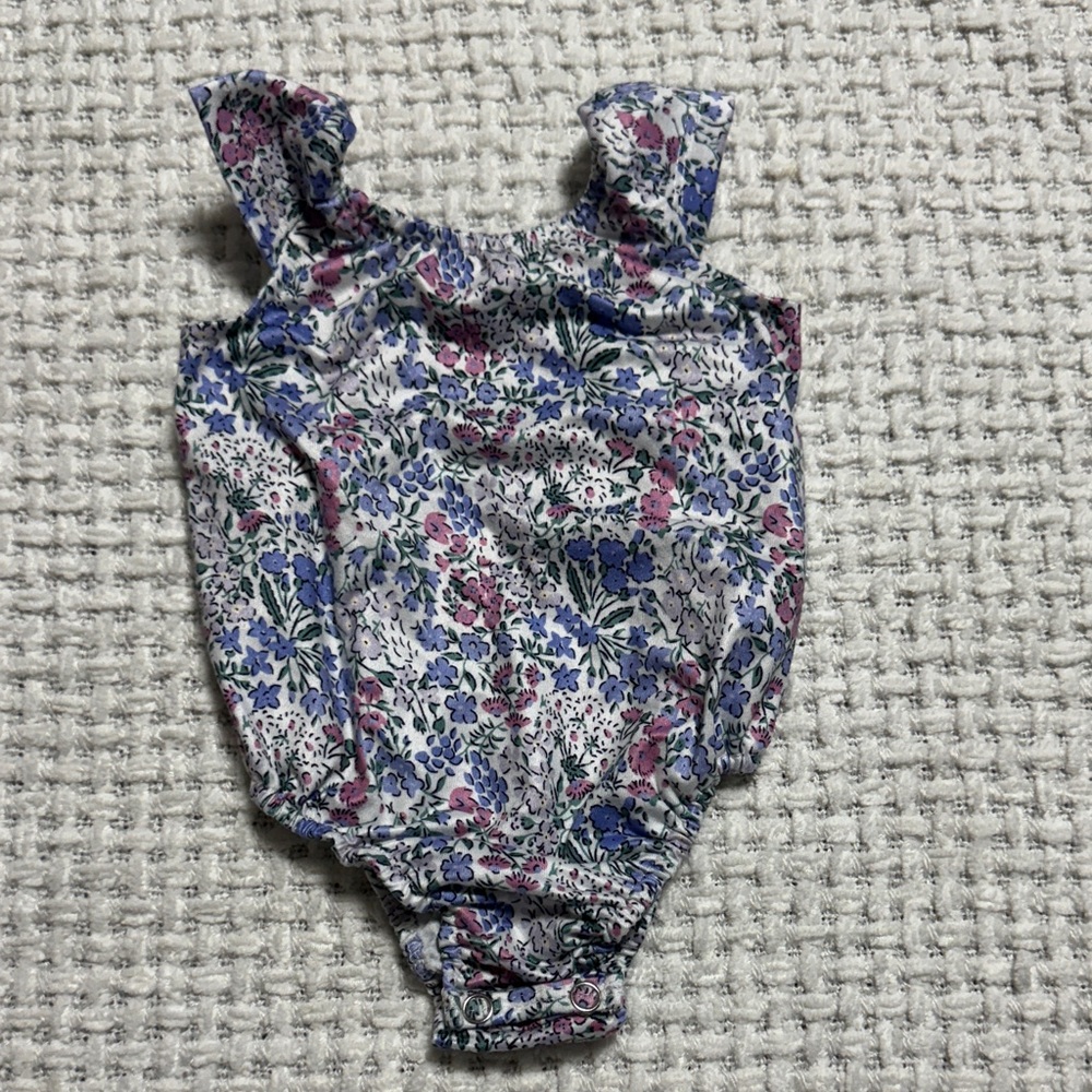 Floral Kids One Piece